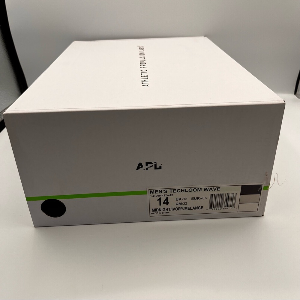 APL Men’s NEW TechLoom Wave Midnight Blue White Athletic Sneakers Size 14 NIB - Picture 8 of 8